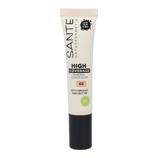 Corretor Mineral Sante, Alta Cobertura, 02 Bege Quente, 15 ml