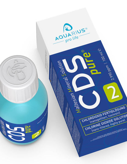 AQUARIUS pro life - CDSpure | 100 ml Solución de dióxido de cloro