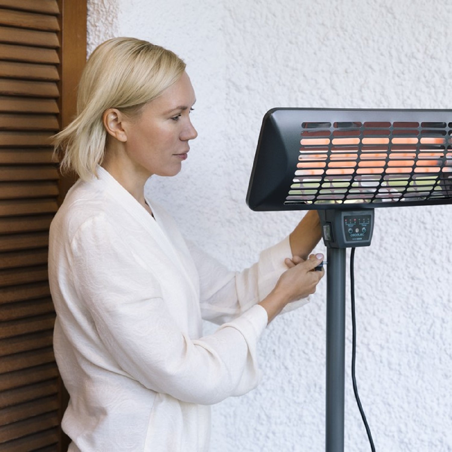 Cecotec Calefactor De Exterior Calefactor Halógeno Ext. De Pie Con Mando Ready Warm 8200 Power Quartz Smart_3