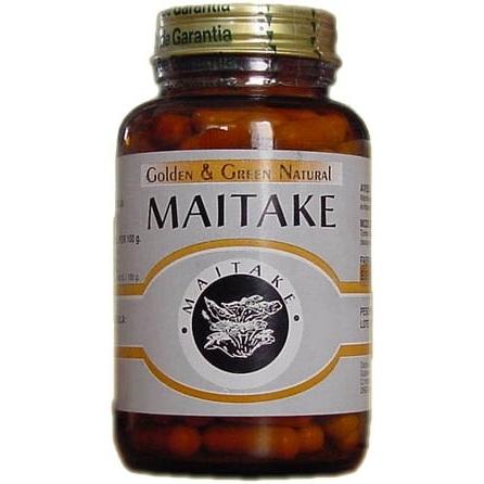 Maitake 120 Cápsulas Douradas
