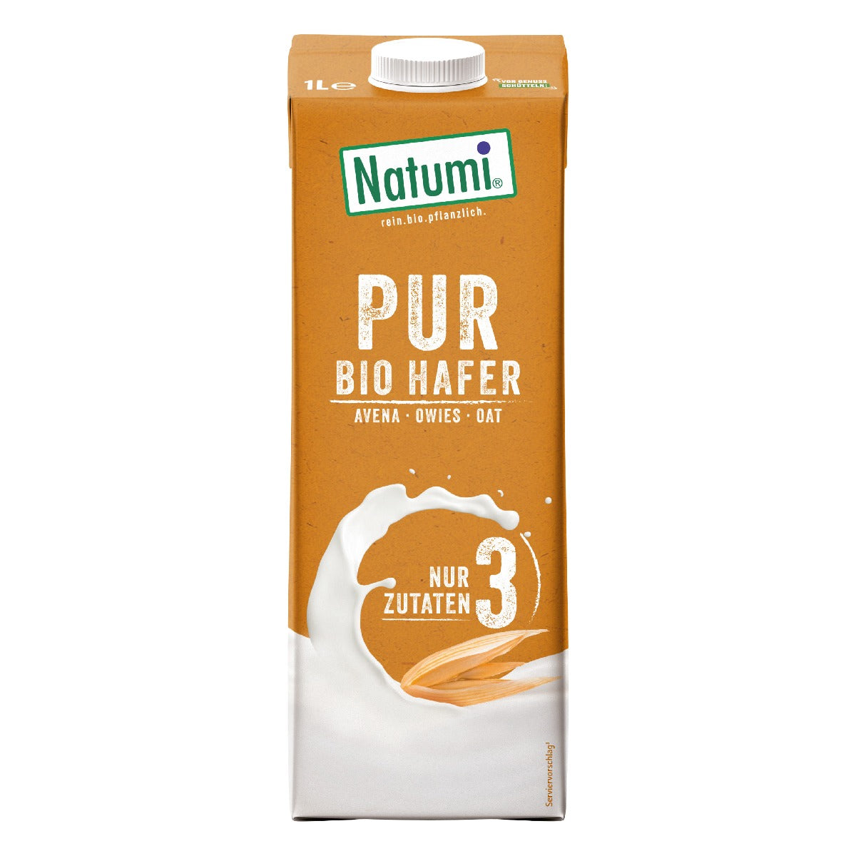 Pack 8x Bebida Avena Pure BIO Natumi 1 L