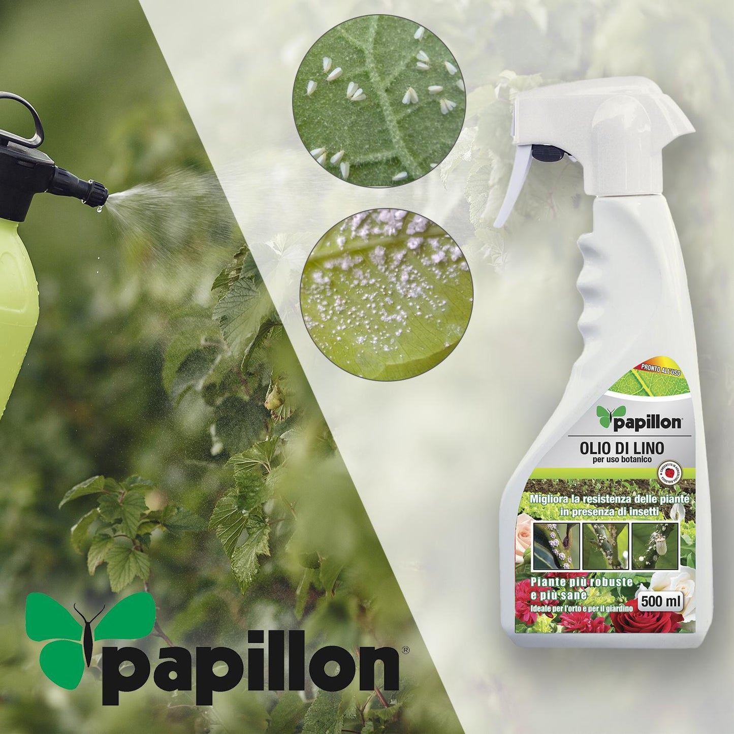 Aceite De Linaza Para Pulgon Cochinilla.500 Ml