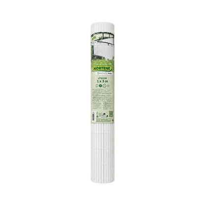 Cañizo Pvc Lite D/c 16mm Blanco - Ideal Para Jardines 1,5x3 M / Multicolor_0