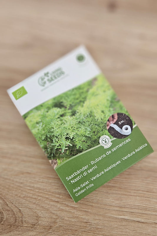 Tira De Semillas Verdura Asiática Golden Frills_0