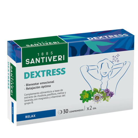 COMPRIMIDOS DEXTRESS, Santiveri, 30 comprimidos