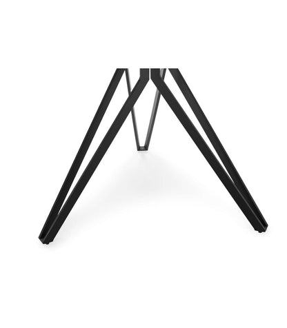 Mesa Para Comedor Redonda Fija Md-malena Acabado Cerámica Blanca, 120cm(ancho) 76cm(altur_4