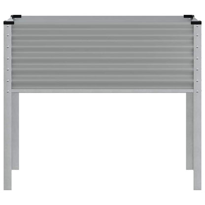 Jardinera De Acero Gris 100x45x90 Cm_3