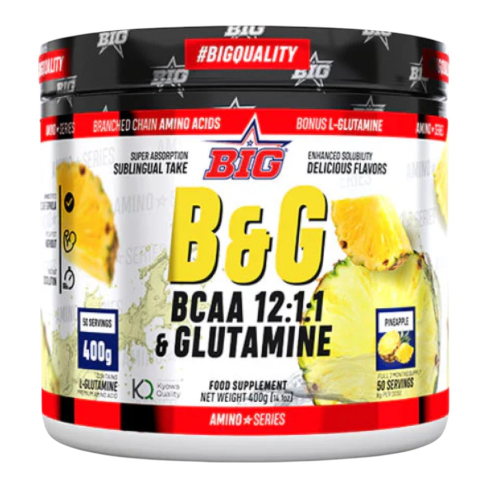 B&g Bcaa 12:1:1 + Glutamina 400 Gr Piña_0
