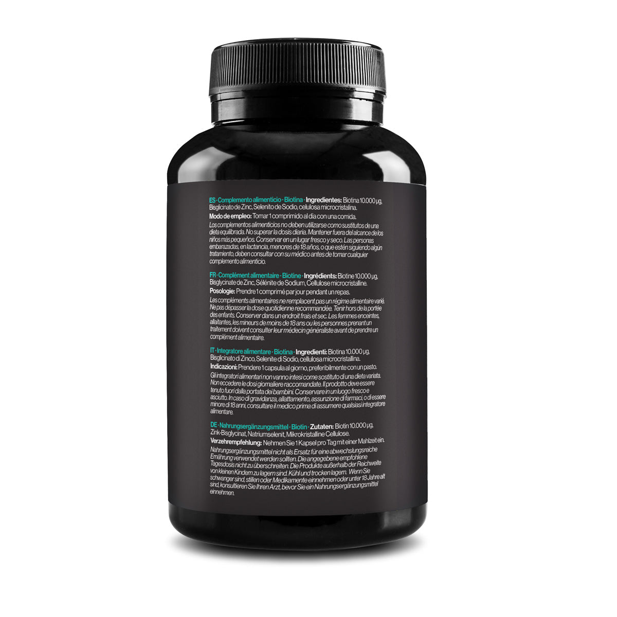 Biotina, 12000 ug + Selénio + Zinco Zenement 365 comprimidos