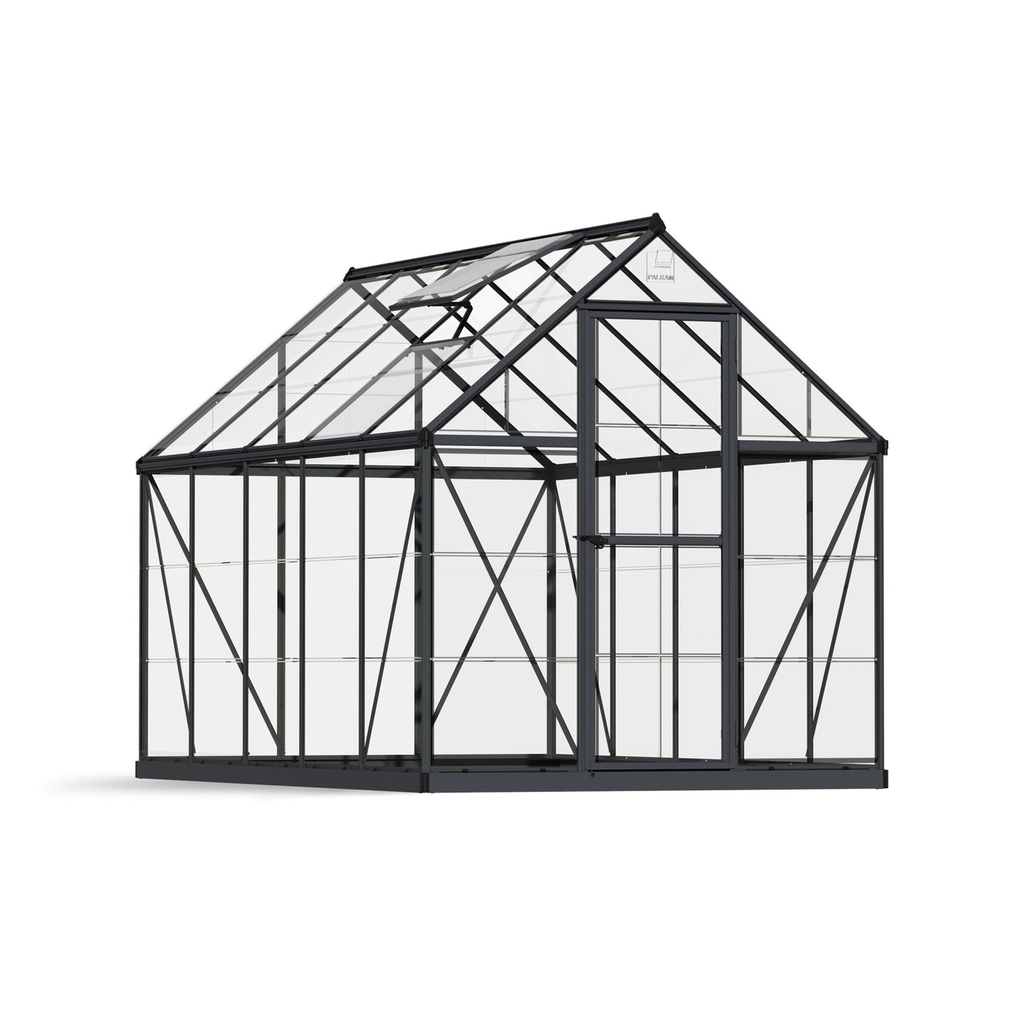 Estufa Harmony 306x185x208 cm cinzento 