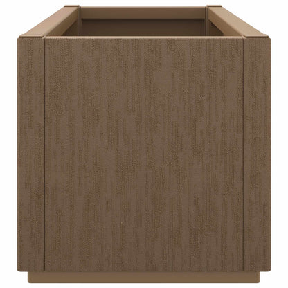 Caja De Flores De Jardín Marrón 80 X 36 X 35 Cm Pp_4