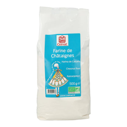 Farinha de Castanha Biológica Celnat 500 g