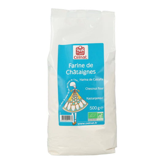 Farinha de Castanha Biológica Celnat 500 g