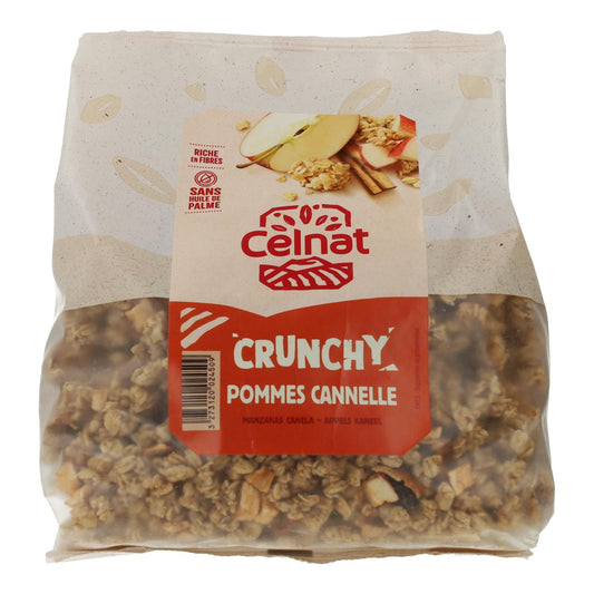 Maçã Crocante e Canela Celnat 500g