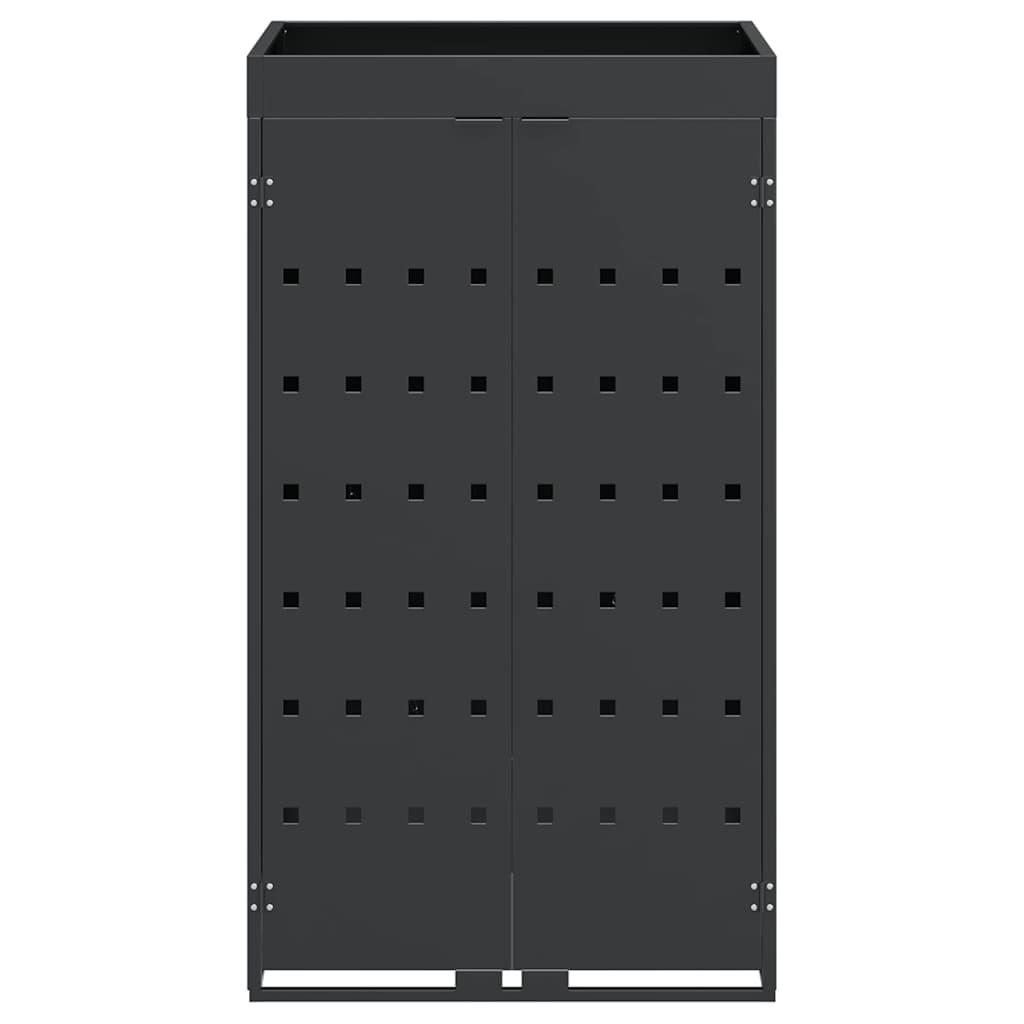 Almacenamiento Para Contenedor Rueda Con Techo Para Plantas Para Contenedor De 240l_5