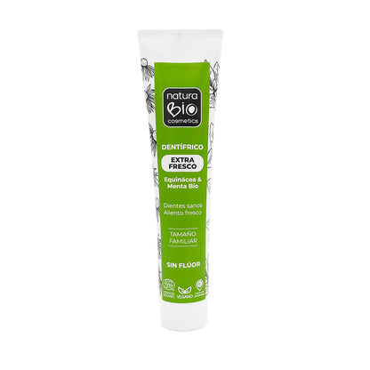 Pasta de Dientes Extra Fresca Equinácea & Menta BIO, NuturaBio Cosmetics, 125ml