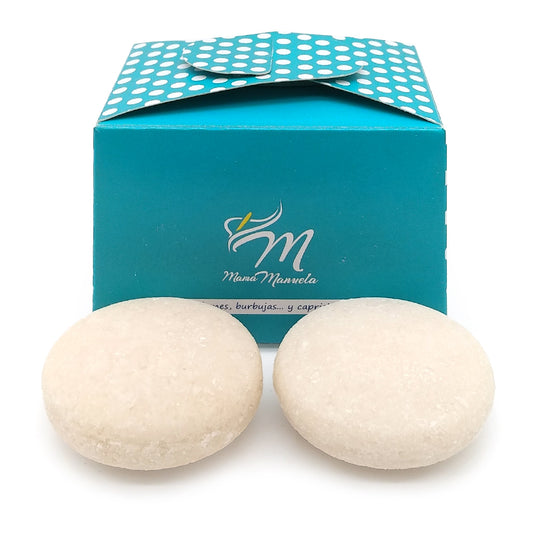 Pack 2 Champú Sólido Cabello Seco o quebradizo - 100% Natural - Previene Puntas Abiertas - Hecho En España_0