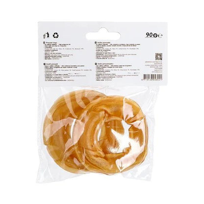 Anel em pele de bezerro prensada Snack Natural Nobleza 20 unidades