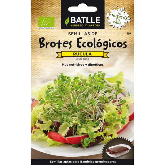 Sementes de Rebento Biológicas Batlle Arugula