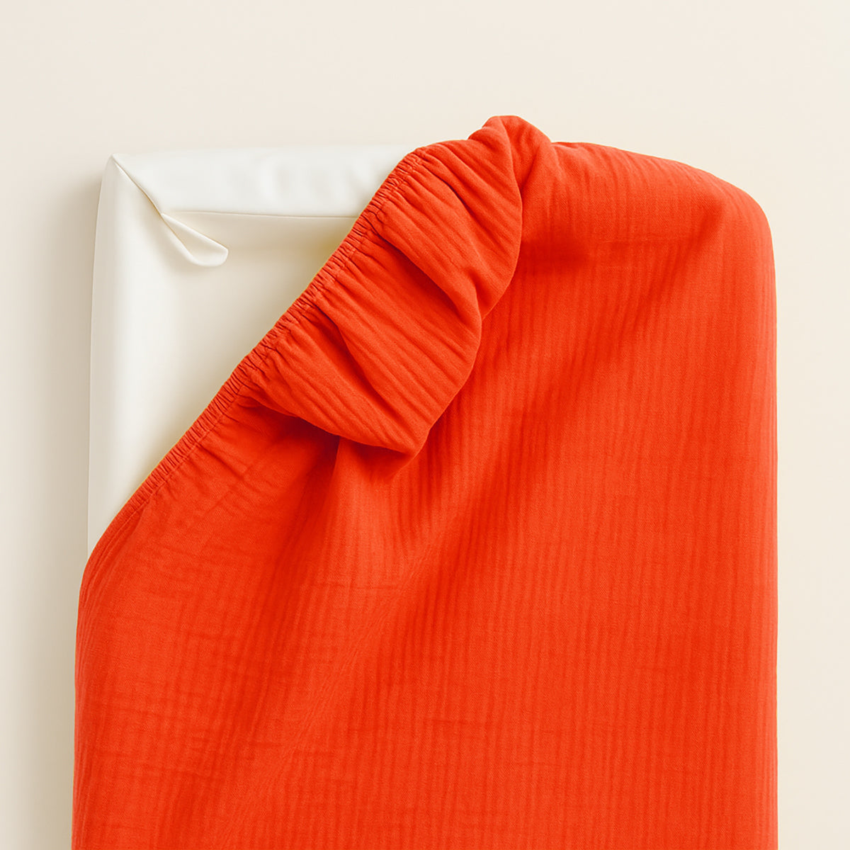 Funda De Colchón Para Cambiador En Algodón Bio Fresa_3