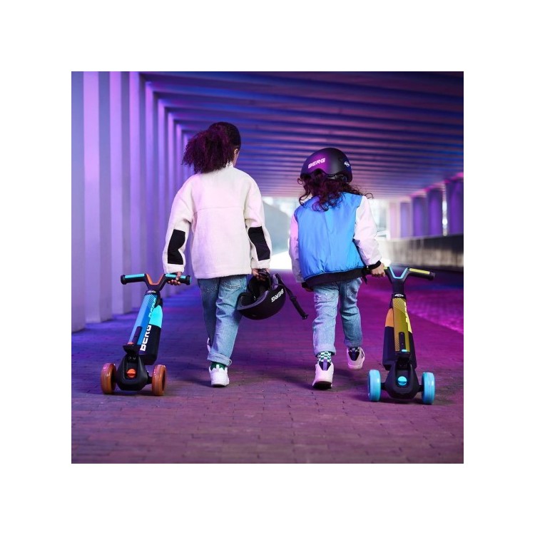 Patinete Berg Nexo Plegable Azul._5