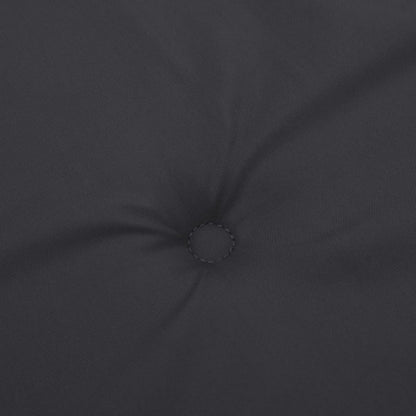 Vidaxl Cojín Silla De Jardín Respaldo Alto 2 Uds Tela Negro 120x50x3cm_5