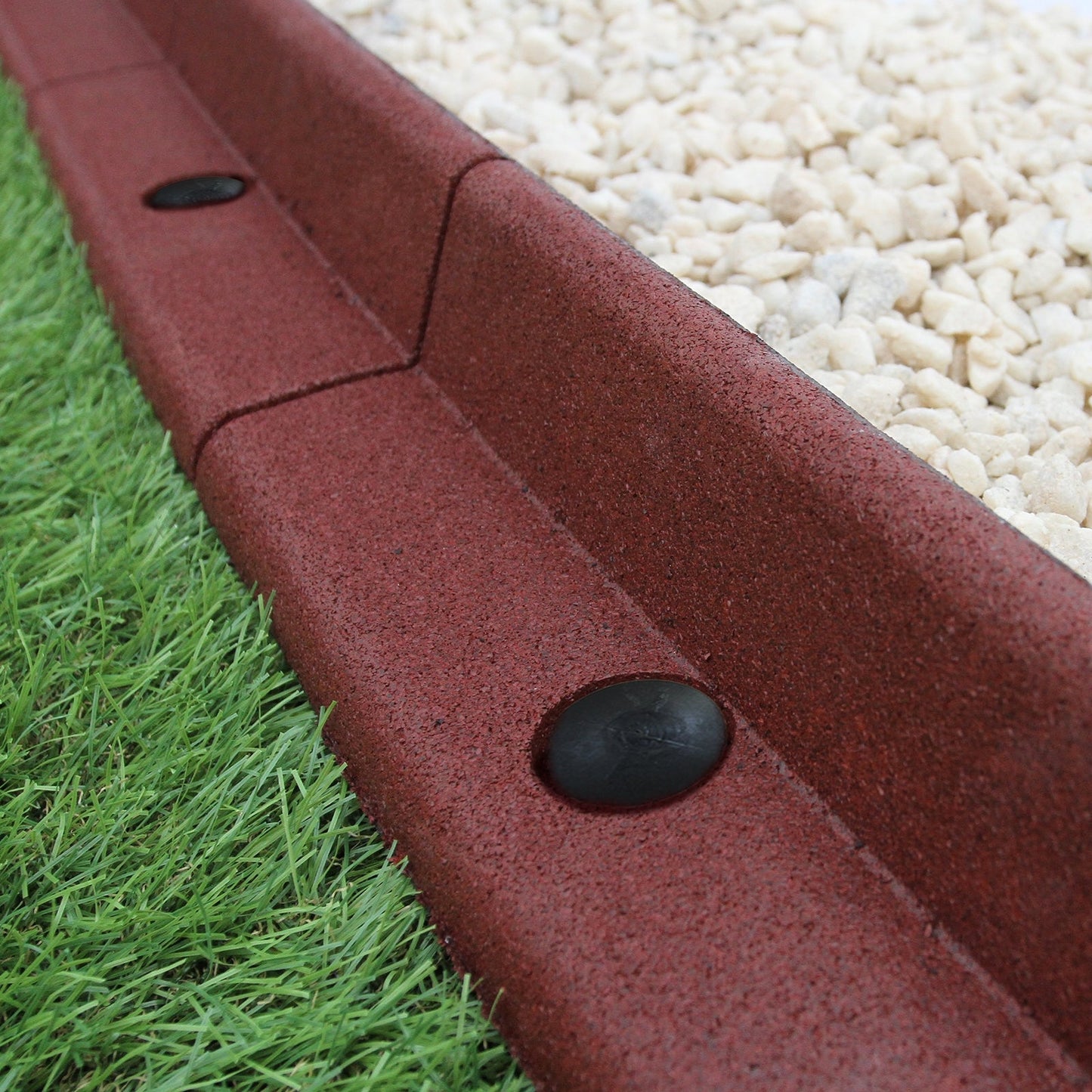 Bordes De Césped Terracota Flexibles Jardín Bordes De Césped Paquete De 20 X 1.2m_2