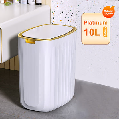 Cubo De Basura Con Sensor Inteligente Rectángular_1