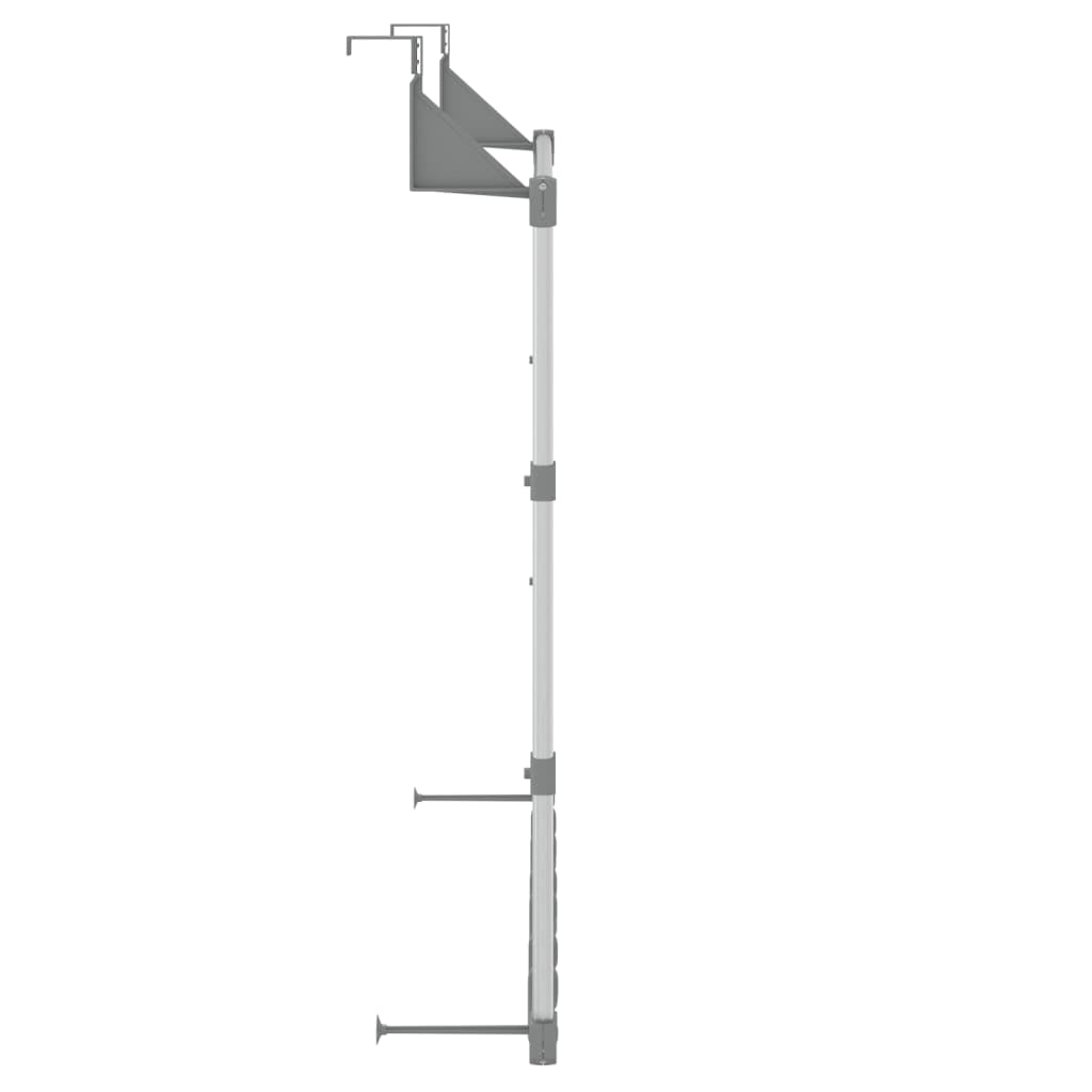 Vidaxl Toallero De Aluminio 67x15x66 Cm_3