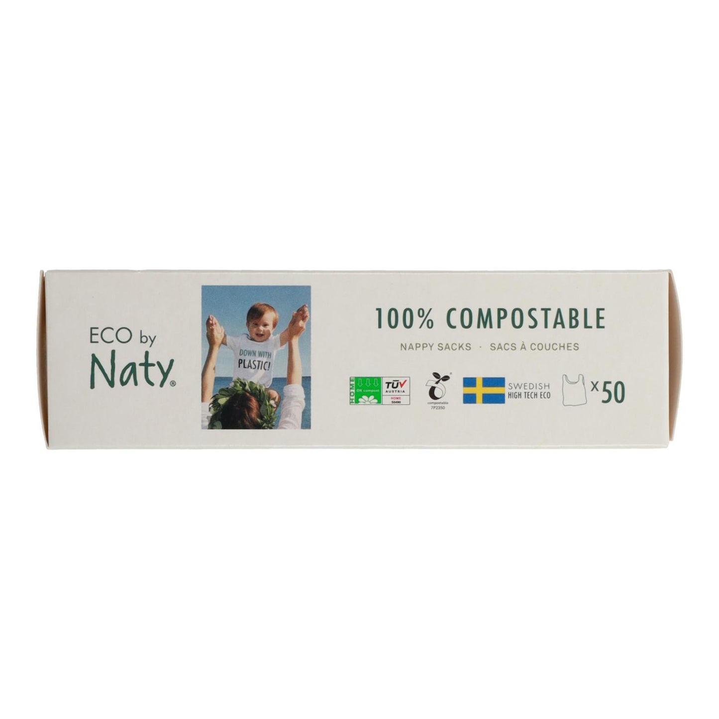 Bolsas para Fraldas Descartáveis ​​​​Naty 50 Unidades