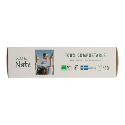 Bolsas para Fraldas Descartáveis ​​​​Naty 50 Unidades