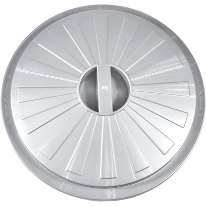 Cubo De Basura / Papelera Polivalente Con Tapa Cerrable, Muy Grande, Plástico Resistente (pp), 50 L, Mats, Plateado_5