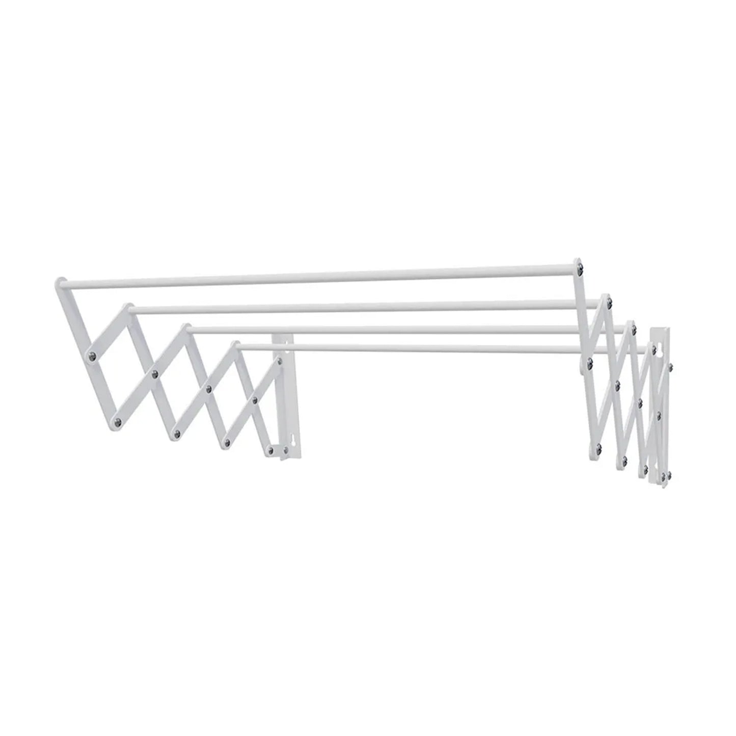 Tendedero Extensible De Pared En Metal 60cm X 3m_0