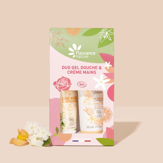 Cofre Duo Gel Ducha Rosa 50ml + Crema Manos Rosa 30ml - Día de la Madre_0