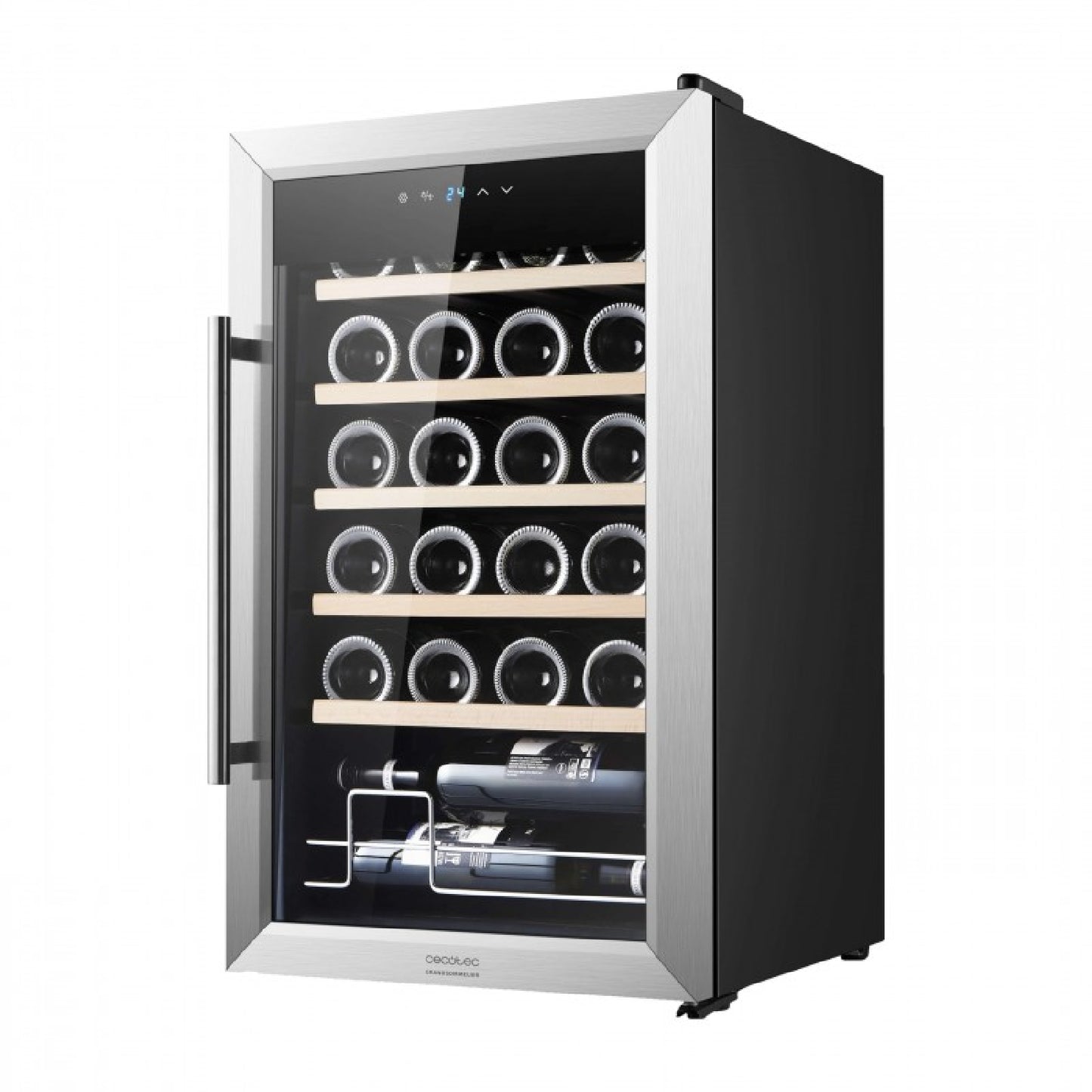 Cecotec Vinoteca Bolero Grandsommelier 2450 Inox Compressor_0
