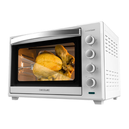 Cecotec Horno De Sobremesa De Convección Bake&toast 6000 White Gyro. 2000 W Capacidad 60 L 12 Funciones Combinables Rust_0