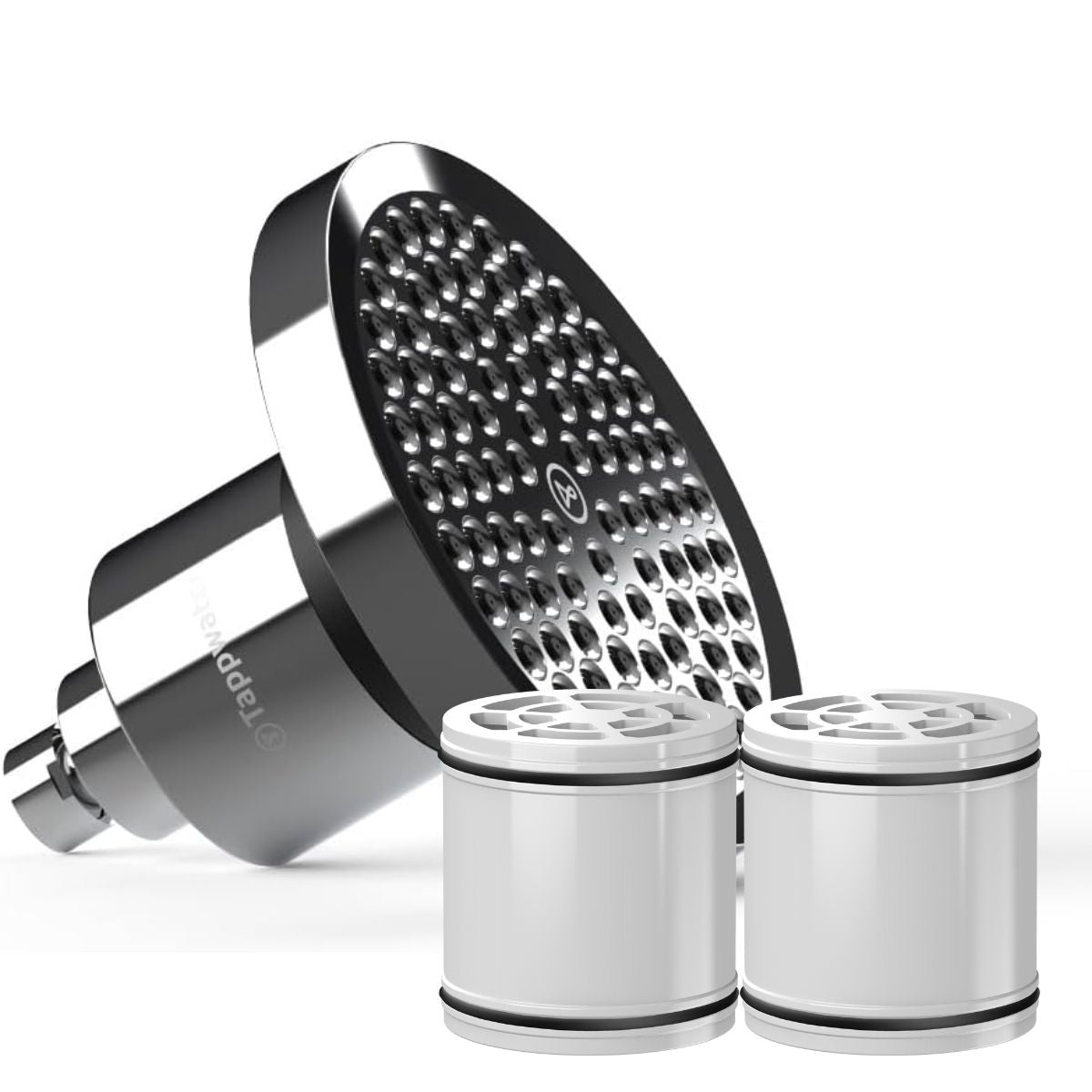 Pacote de chuveiro com filtro anual ShowerPro Rain SMR Tappwater