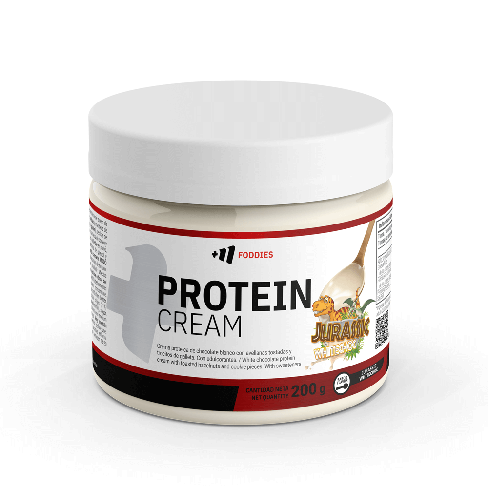 Protein Cream (crema Proteica) - 200g - Jurassic White Choc - Deliciosa Crema De Proteína - Masmusculo_0