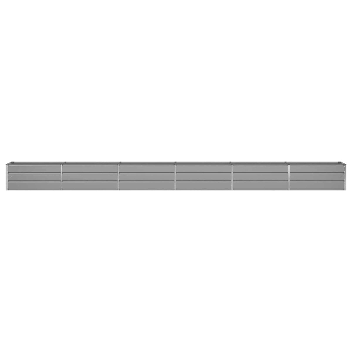 Jardinera Gris Claro 580 X 50 X 45 Cm Acero Galvanizado_3