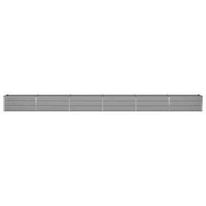 Jardinera Gris Claro 580 X 50 X 45 Cm Acero Galvanizado_3