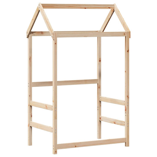 Techo De Cama Infantil Madera Maciza Pino 98x70x176,5 Cm_0
