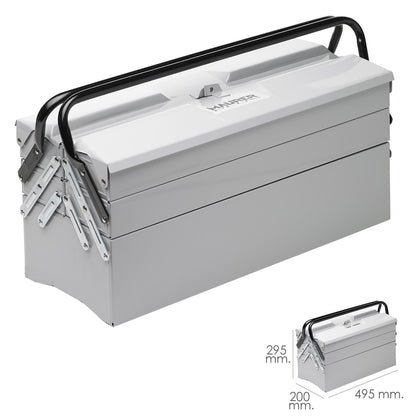 Caja Metalica Para Herramientas Maurer 495x200x295 Mm._1