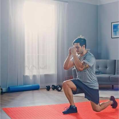 Esterilla Tipo Puzzle Protector De Gimnasio Suelo Acolchado Perpetual (18 Piezas-30x30cm)_1