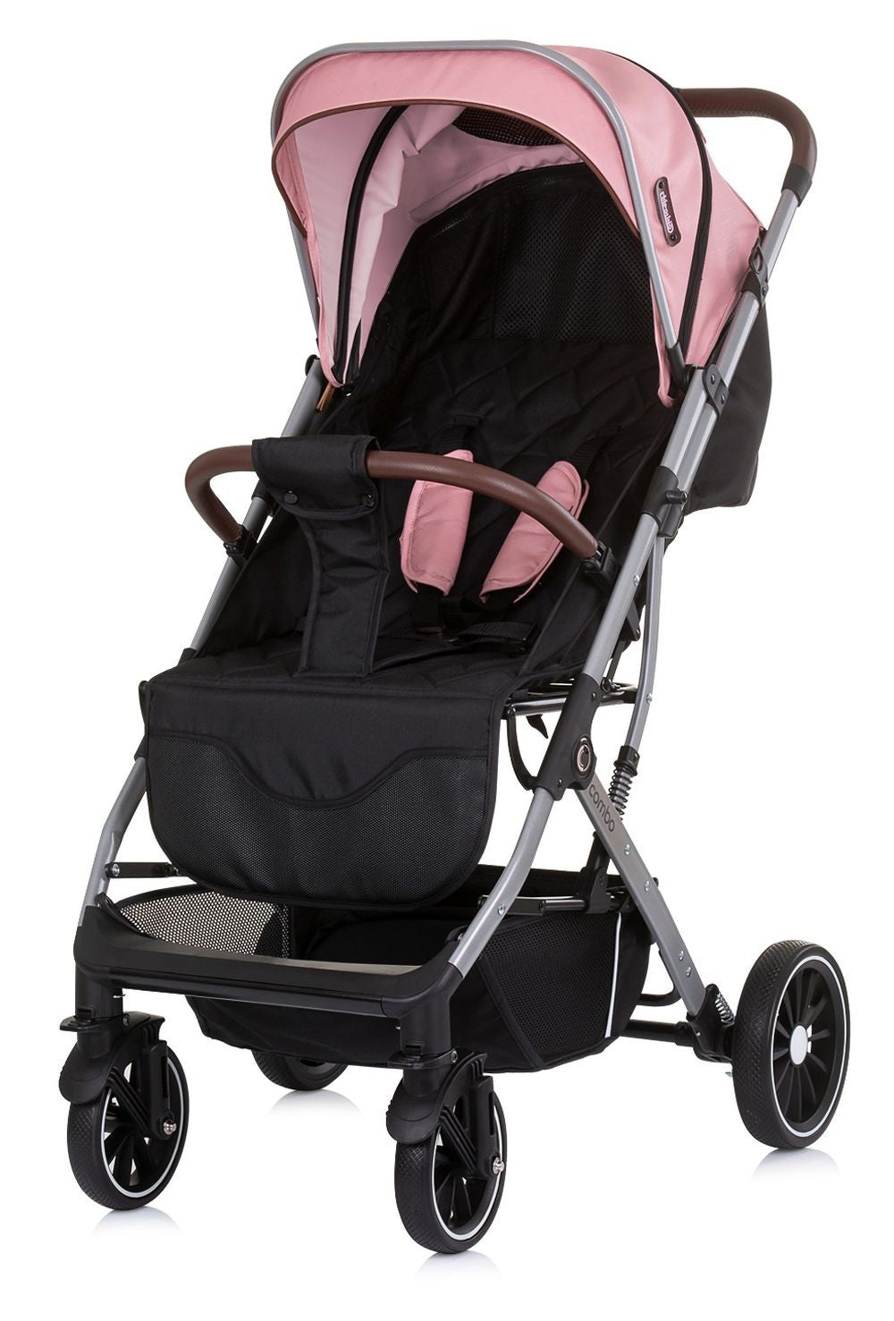 Silla De Paseo Compacta Hasta 22 Kilos Combo Flamingo_0