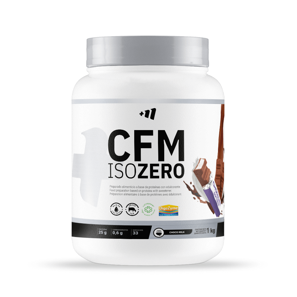 Cfm Iso Zero - 1kg - Chocolate Con Leche - Aumenta La Masa Muscular - Masmusculo_0