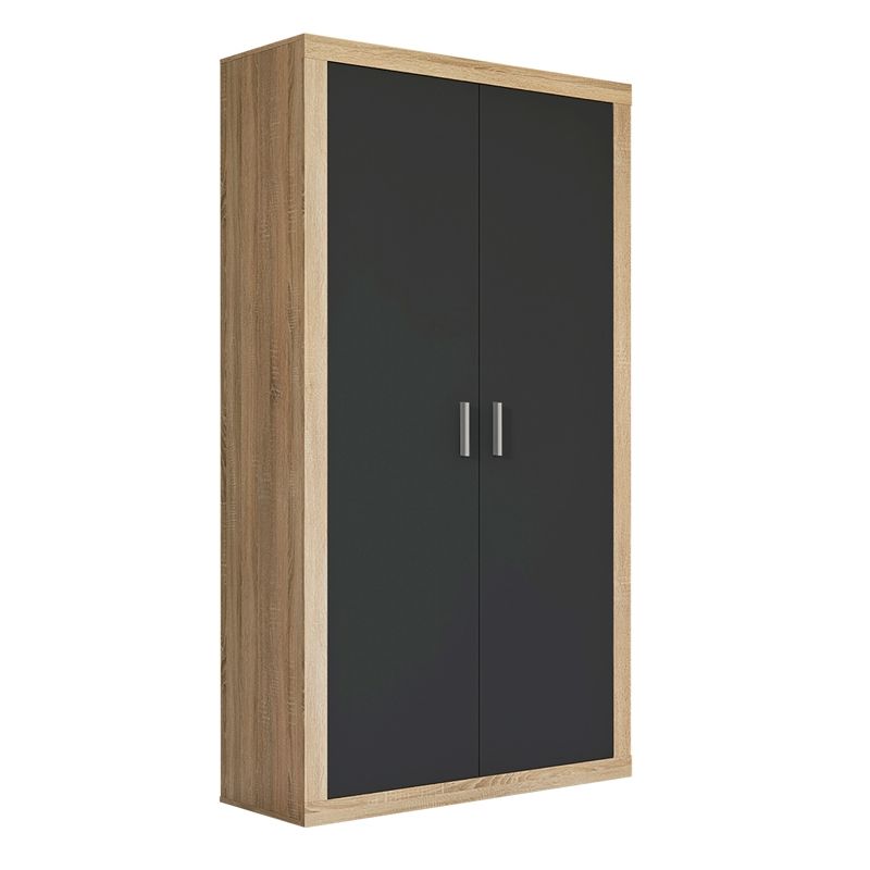 Armario 2 Puertas Lara 105 Melamina, Cambria, 105 X 208 X 50_0