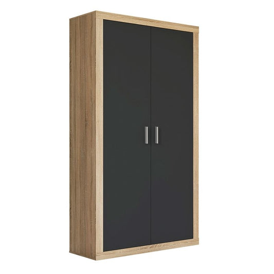 Armario 2 Puertas Lara 105 Melamina, Cambria, 105 X 208 X 50_0