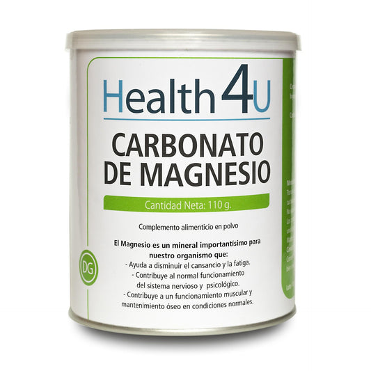 Carbonato de magnésio H4U 110 g em pó