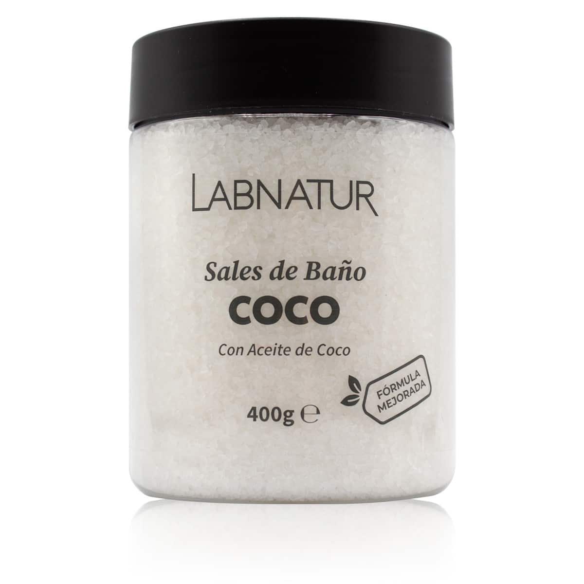 Sales de Baño de Coco Labnatur 400 g | Nutren, Hidratan y Suavizan | Aroma Dulce y Tropical | Veganas_0