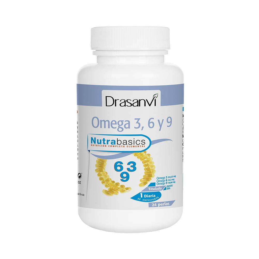 Ómega 3-6-9 24 Nutrabásicos Drasanvi 24 Pérolas